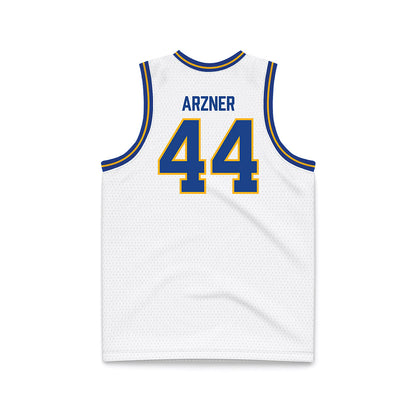 Pittsburgh - NCAA Women's Basketball : Macie Arzner - White Basketball Jersey-1