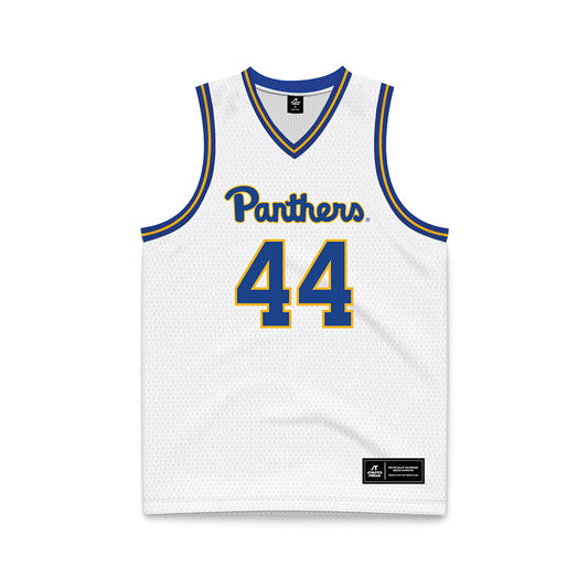Pittsburgh - NCAA Women's Basketball : Macie Arzner - White Basketball Jersey-0