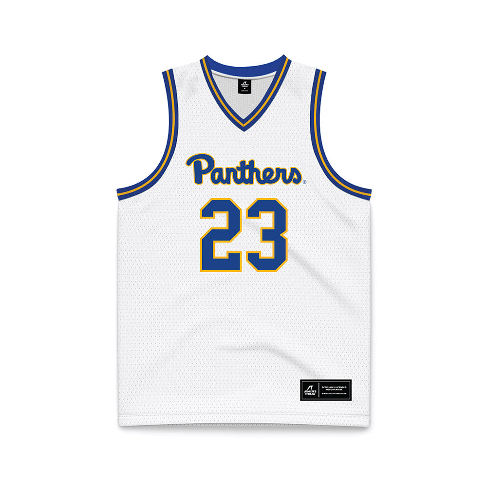 Pittsburgh - NCAA Women's Basketball : Mikayla Johnson - White Basketball Jersey-0