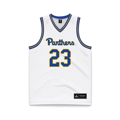 Pittsburgh - NCAA Women's Basketball : Mikayla Johnson - White Basketball Jersey-0