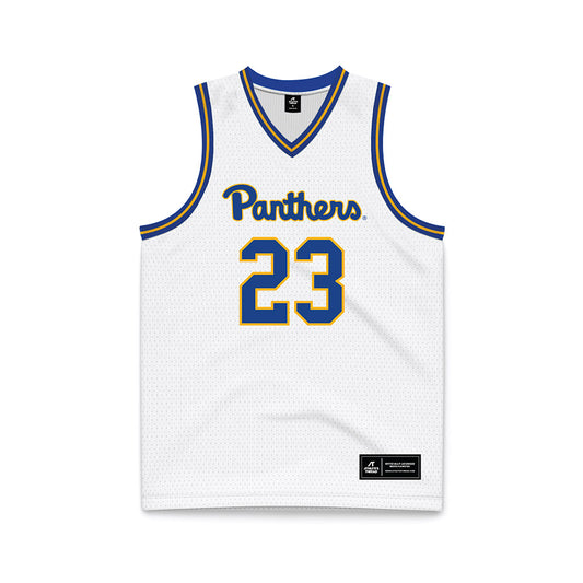 Pittsburgh - NCAA Women's Basketball : Mikayla Johnson - White Basketball Jersey-0