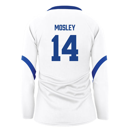 Pittsburgh - NCAA Women's Volleyball : Logan Mosley - White Volleyball Jersey-1