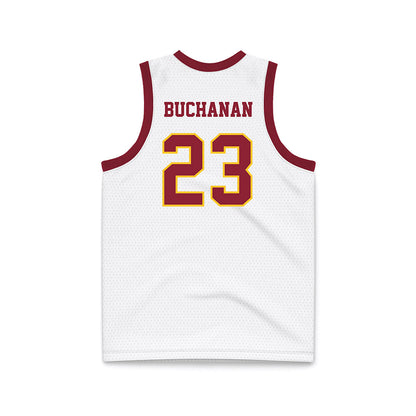 Iowa State - NCAA Men's Basketball : Blake Buchanan - White Basketball Jersey-1