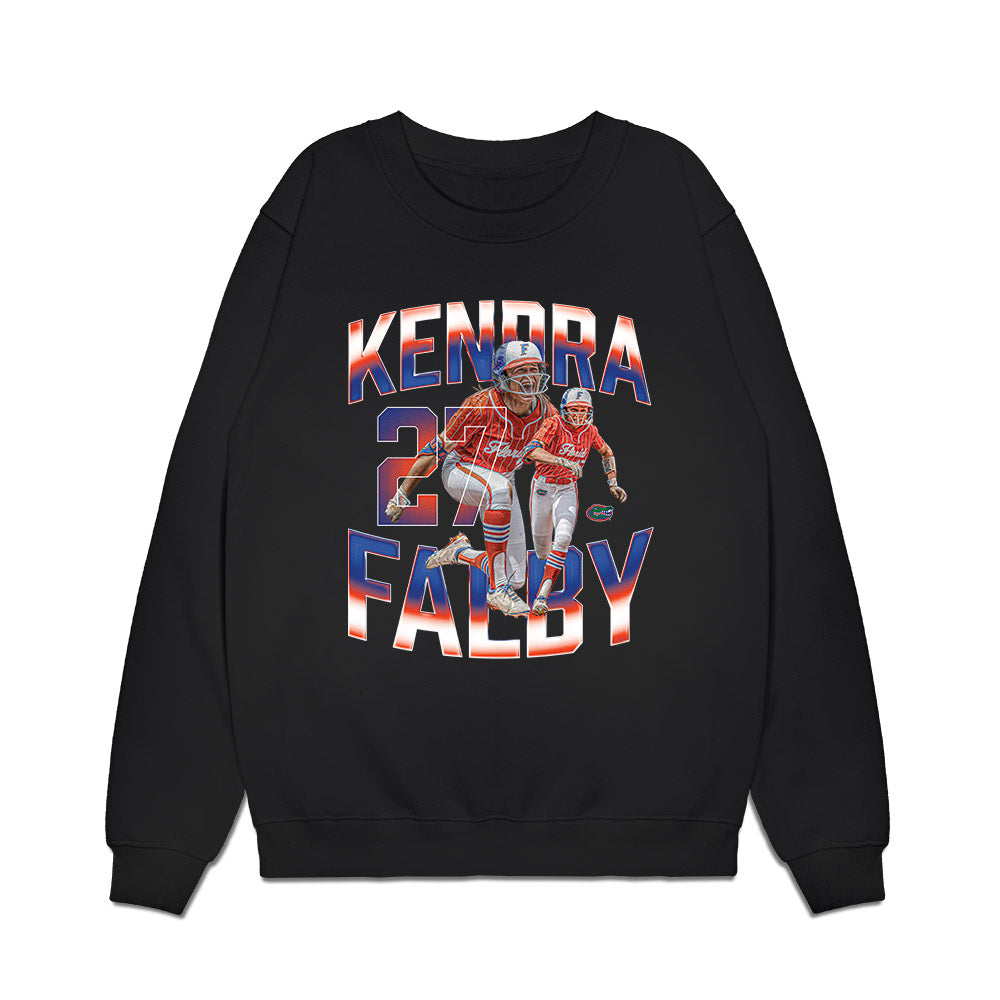 Florida - NCAA Softball : Kendra Falby - Collage Premium Crewneck Sweatshirt-0
