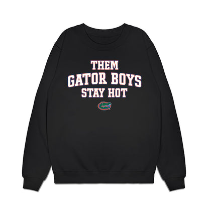 Florida - NCAA Men's Basketball : - Team Collage Premium Crewneck Sweatshirt-0