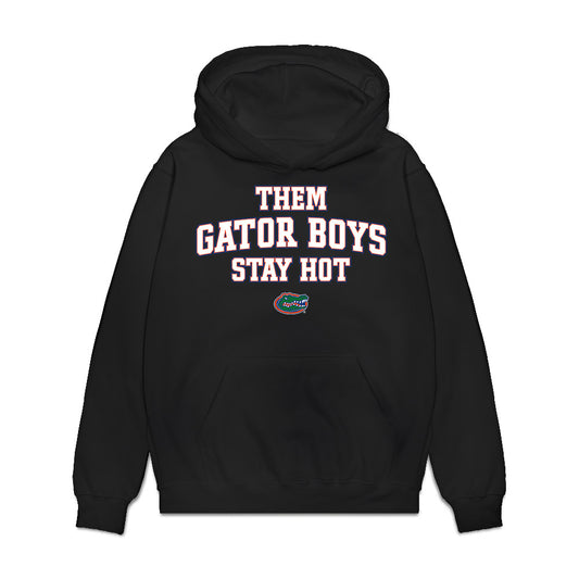 Florida - NCAA Men's Basketball : - Team Collage Premium Hooded Sweatshirt-0