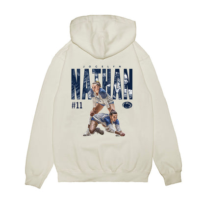 Penn State - NCAA Women's Volleyball : Jocelyn Nathan - Collage Premium Hooded Sweatshirt-1