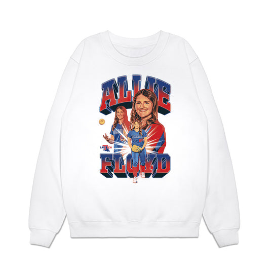 LA Tech - NCAA Softball : Allie Floyd - Premium Crewneck Sweatshirt-0