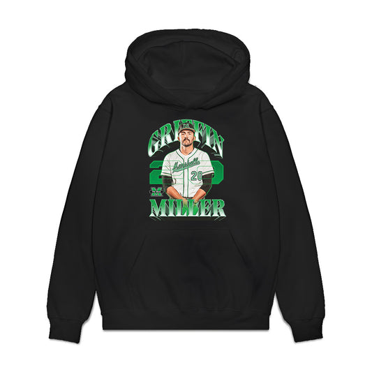 Marshall - NCAA Baseball : Griffin Miller - Collage Premium Hooded Sweatshirt-0