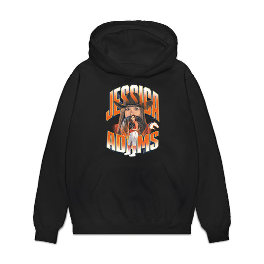 Texas Arlington - NCAA Softball : Jessica Adams - Collage Premium Hooded Sweatshirt-0