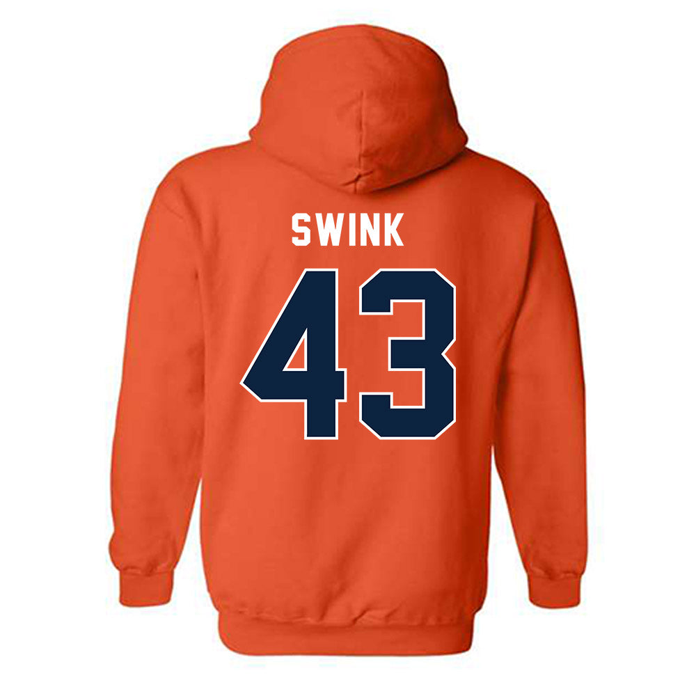 Carroll - NCAA Football : Matthew Swink - Classic Shersey Hooded Sweatshirt-1