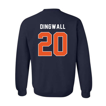 Carroll - NCAA Men's Basketball : Gray Dingwall - Classic Shersey Crewneck Sweatshirt-1