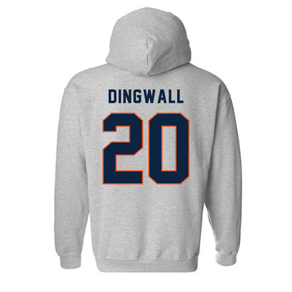 Carroll - NCAA Men's Basketball : Gray Dingwall - Classic Shersey Hooded Sweatshirt-1