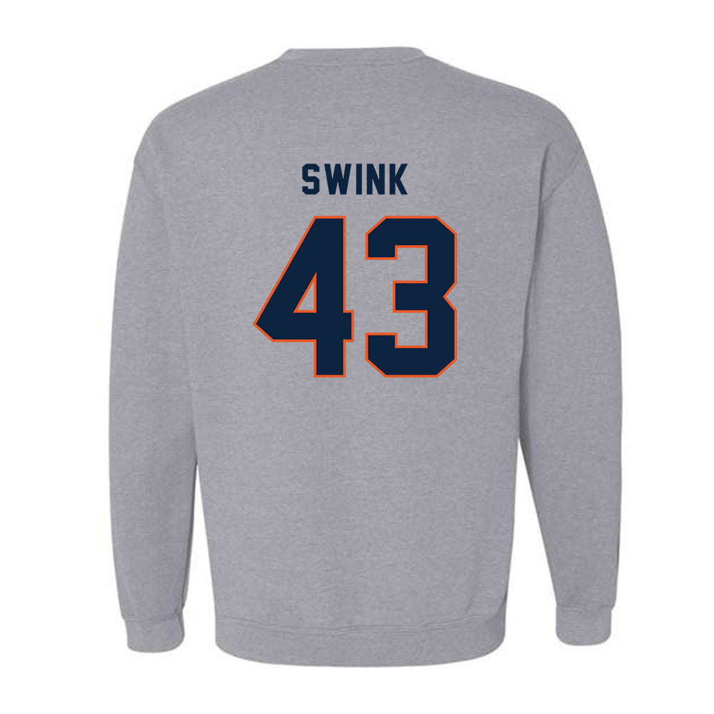 Carroll - NCAA Football : Matthew Swink - Classic Shersey Crewneck Sweatshirt-1