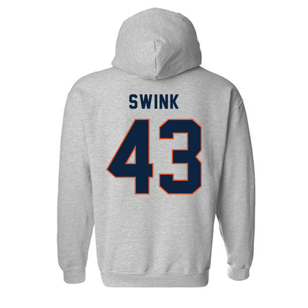 Carroll - NCAA Football : Matthew Swink - Classic Shersey Hooded Sweatshirt-1