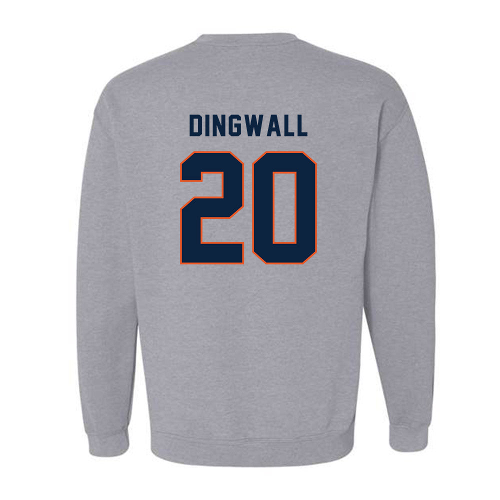 Carroll - NCAA Men's Basketball : Gray Dingwall - Classic Shersey Crewneck Sweatshirt-1