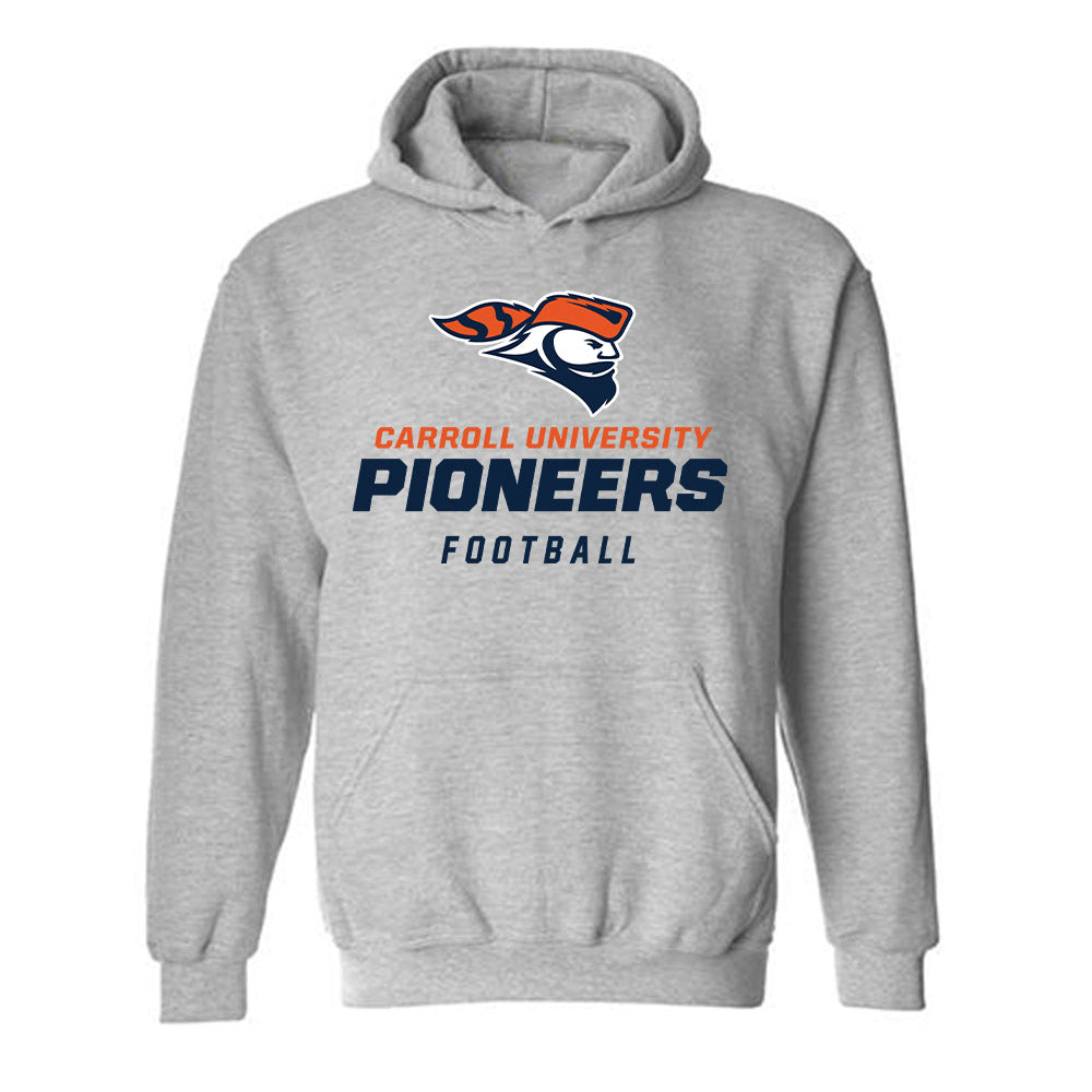Carroll - NCAA Football : Matthew Swink - Classic Shersey Hooded Sweatshirt-0