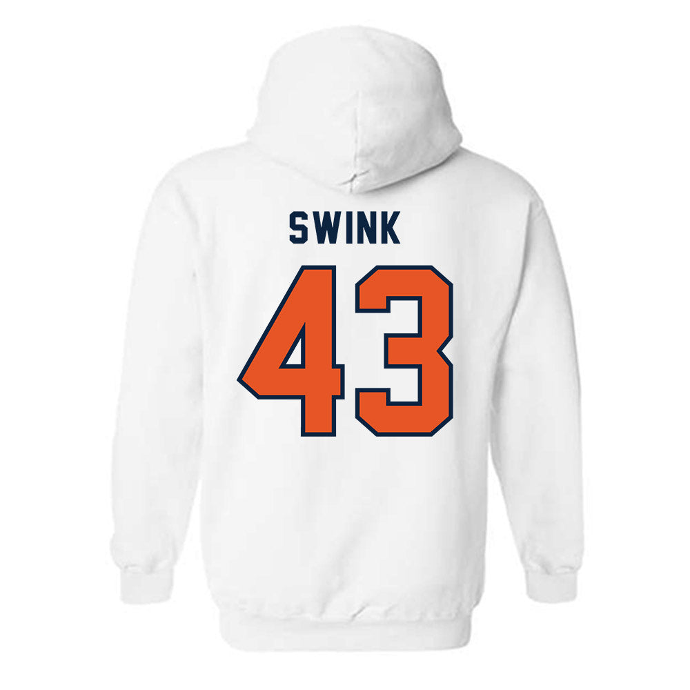 Carroll - NCAA Football : Matthew Swink - Classic Shersey Hooded Sweatshirt-1
