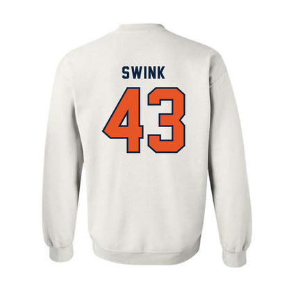 Carroll - NCAA Football : Matthew Swink - Classic Shersey Crewneck Sweatshirt-1