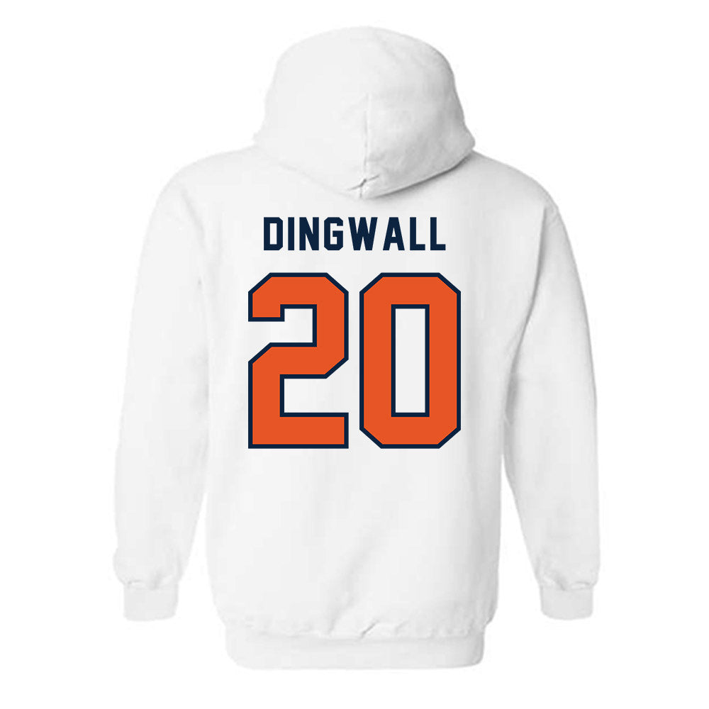 Carroll - NCAA Men's Basketball : Gray Dingwall - Classic Shersey Hooded Sweatshirt-1