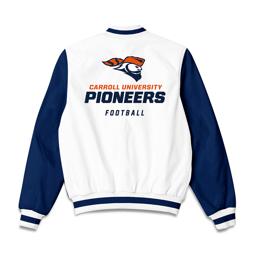 Carroll - NCAA Football : Kaiwalya Kaneta - Bomber Jacket-1
