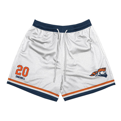 Carroll - NCAA Men's Basketball : Gray Dingwall - Shorts-0
