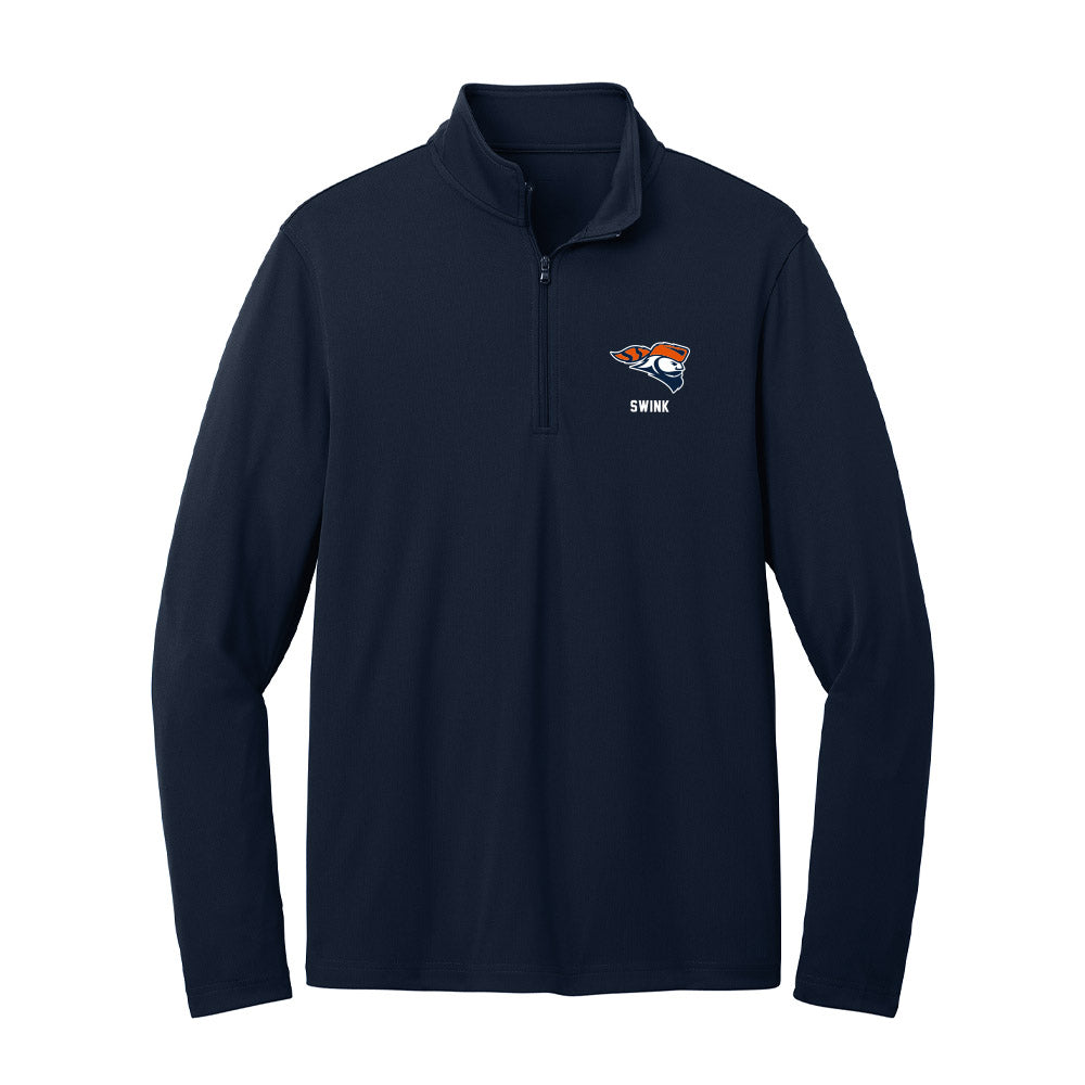 Carroll - NCAA Football : Matthew Swink - Lightweight Quarter Zip Jacket-0