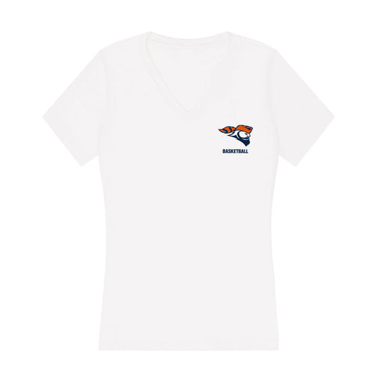 Carroll - NCAA Men's Basketball : Lamar Smith - Classic Shersey Women's V-Neck T-Shirt-0