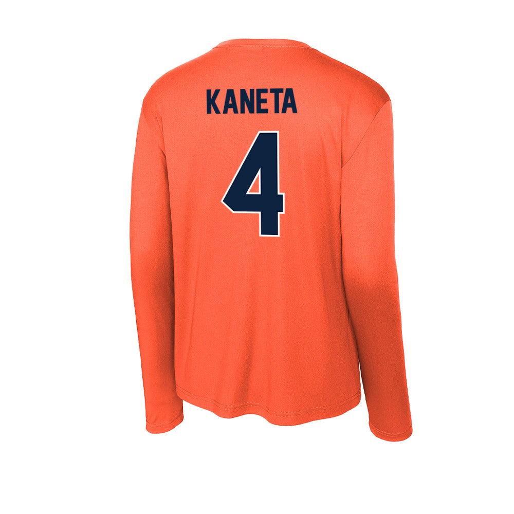 Carroll - NCAA Football : Kaiwalya Kaneta - Classic Shersey Activewear Long Sleeve T-Shirt-1