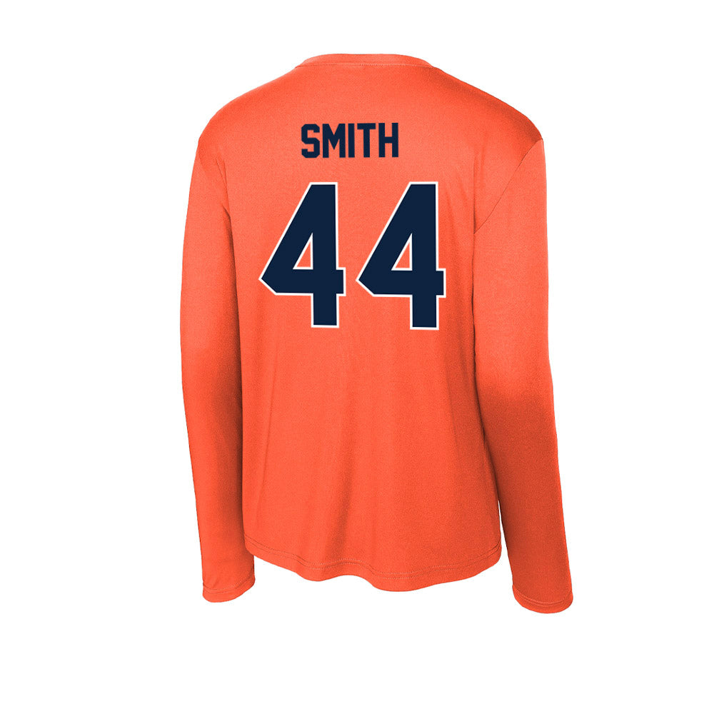 Carroll - NCAA Men's Basketball : Lamar Smith - Classic Shersey Activewear Long Sleeve T-Shirt-1
