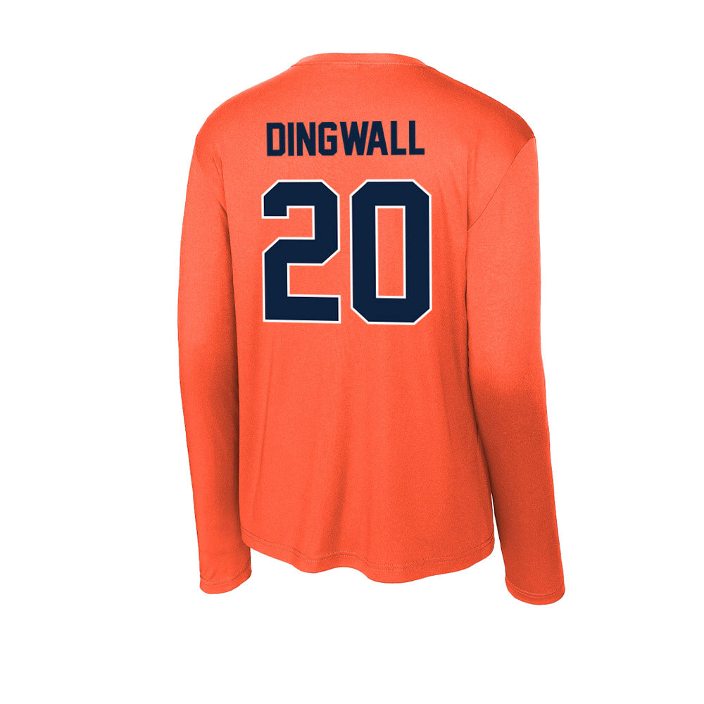 Carroll - NCAA Men's Basketball : Gray Dingwall - Classic Shersey Activewear Long Sleeve T-Shirt-1