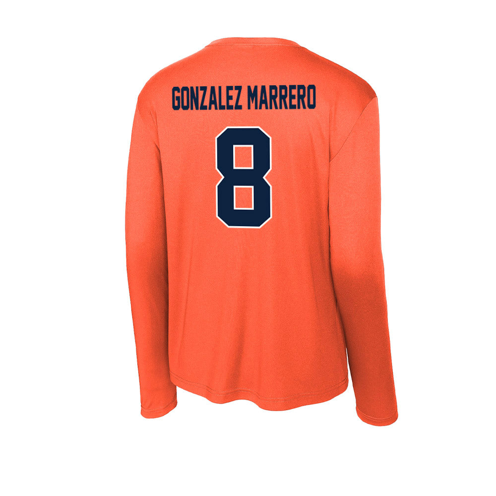 Carroll - NCAA Men's Soccer : Jorge Gonzalez Marrero - Classic Shersey Activewear Long Sleeve T-Shirt-1