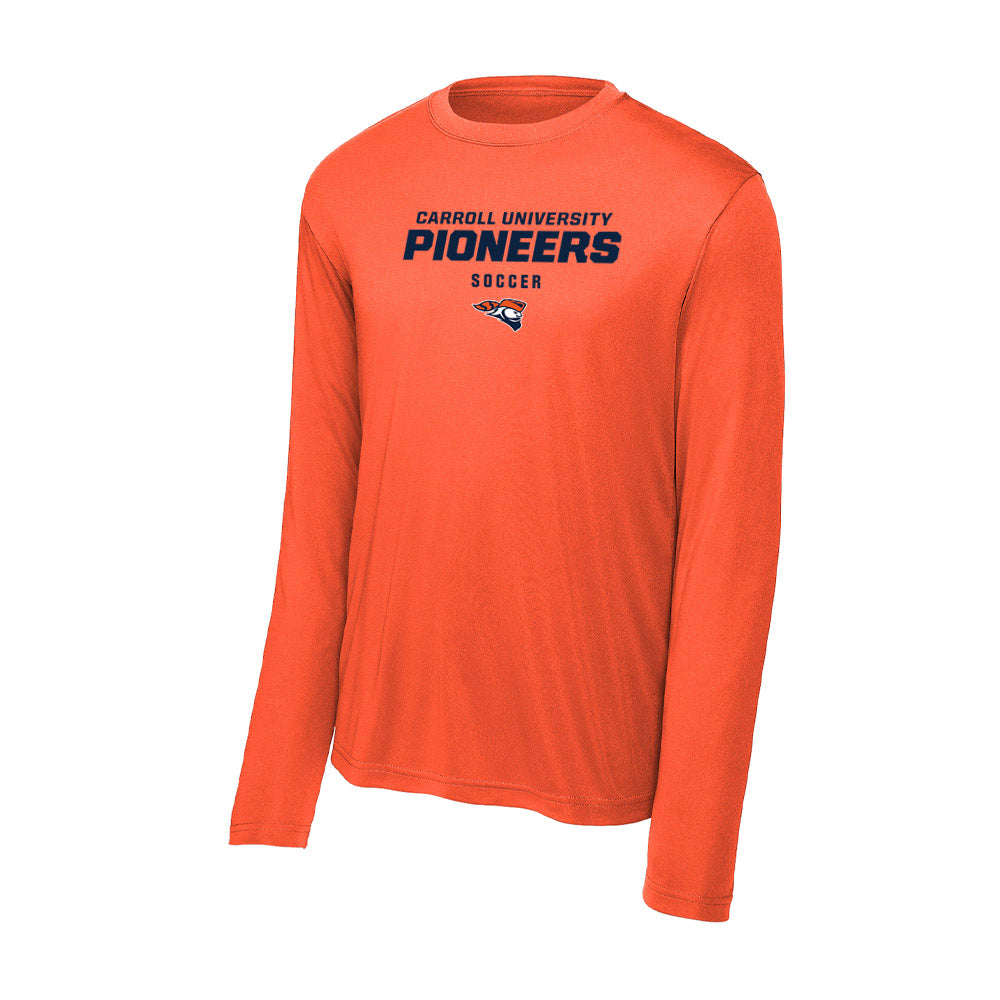 Carroll - NCAA Men's Soccer : Jorge Gonzalez Marrero - Classic Shersey Activewear Long Sleeve T-Shirt-0