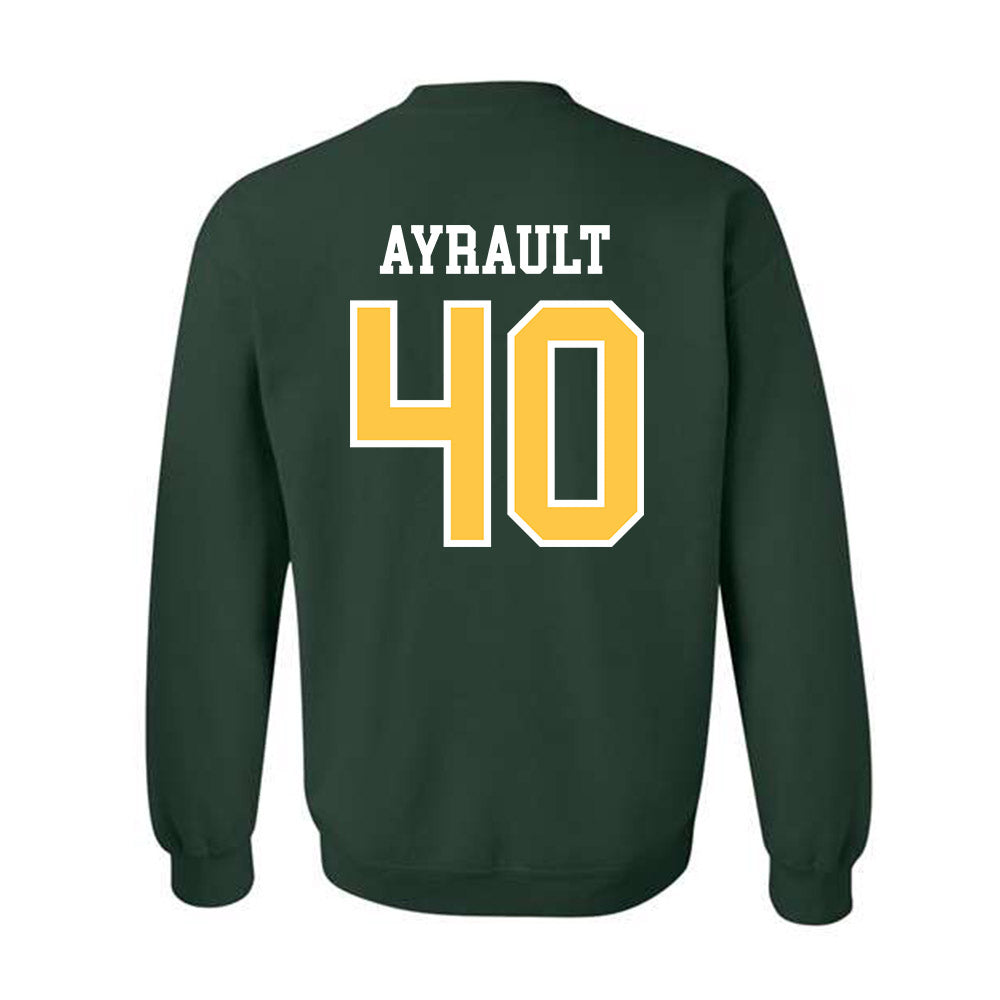 Wayne State - NCAA Men's Basketball : Adam Ayrault - Classic Shersey Crewneck Sweatshirt-1