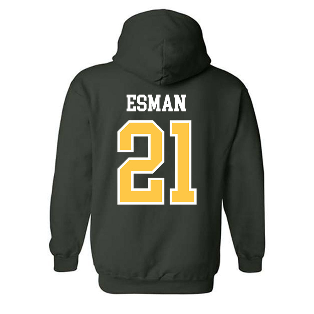 Wayne State - NCAA Men's Basketball : Bryce Esman - Classic Shersey Hooded Sweatshirt-1