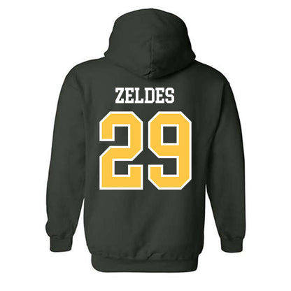 Wayne State - NCAA Baseball : Gabe Zeldes - Classic Shersey Hooded Sweatshirt-1
