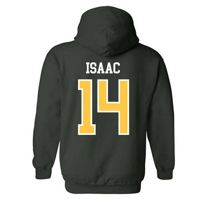 Wayne State - NCAA Football : Donovan Isaac - Classic Shersey Hooded Sweatshirt-1