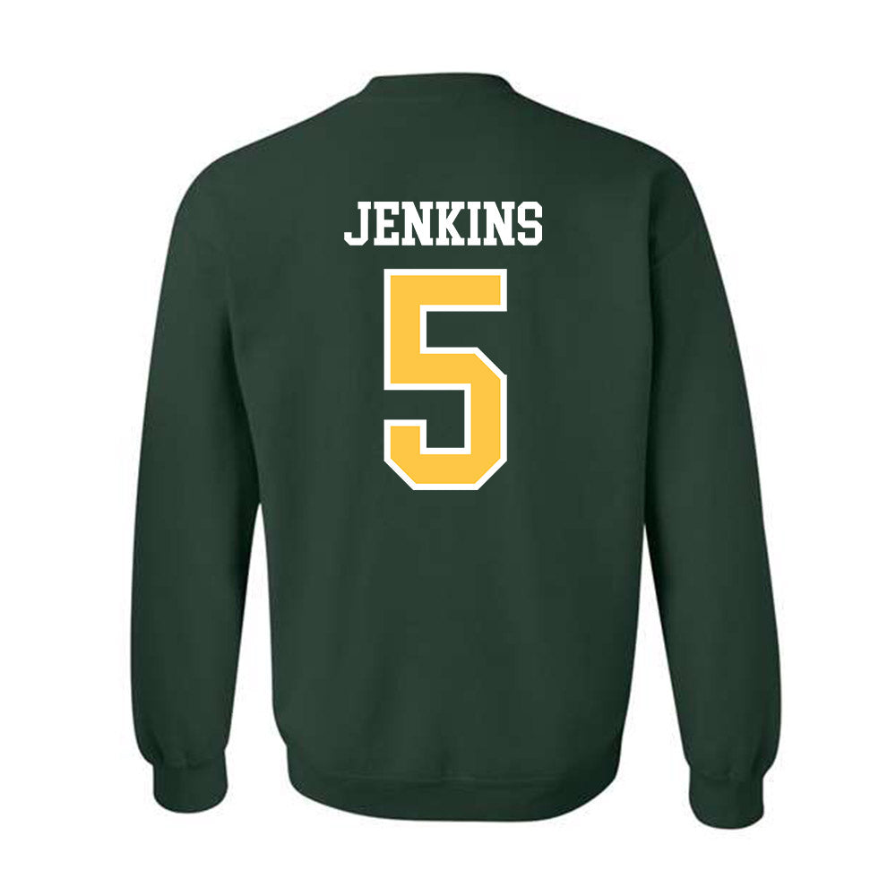 Wayne State - NCAA Men's Basketball : Jalen Jenkins - Classic Shersey Crewneck Sweatshirt-1