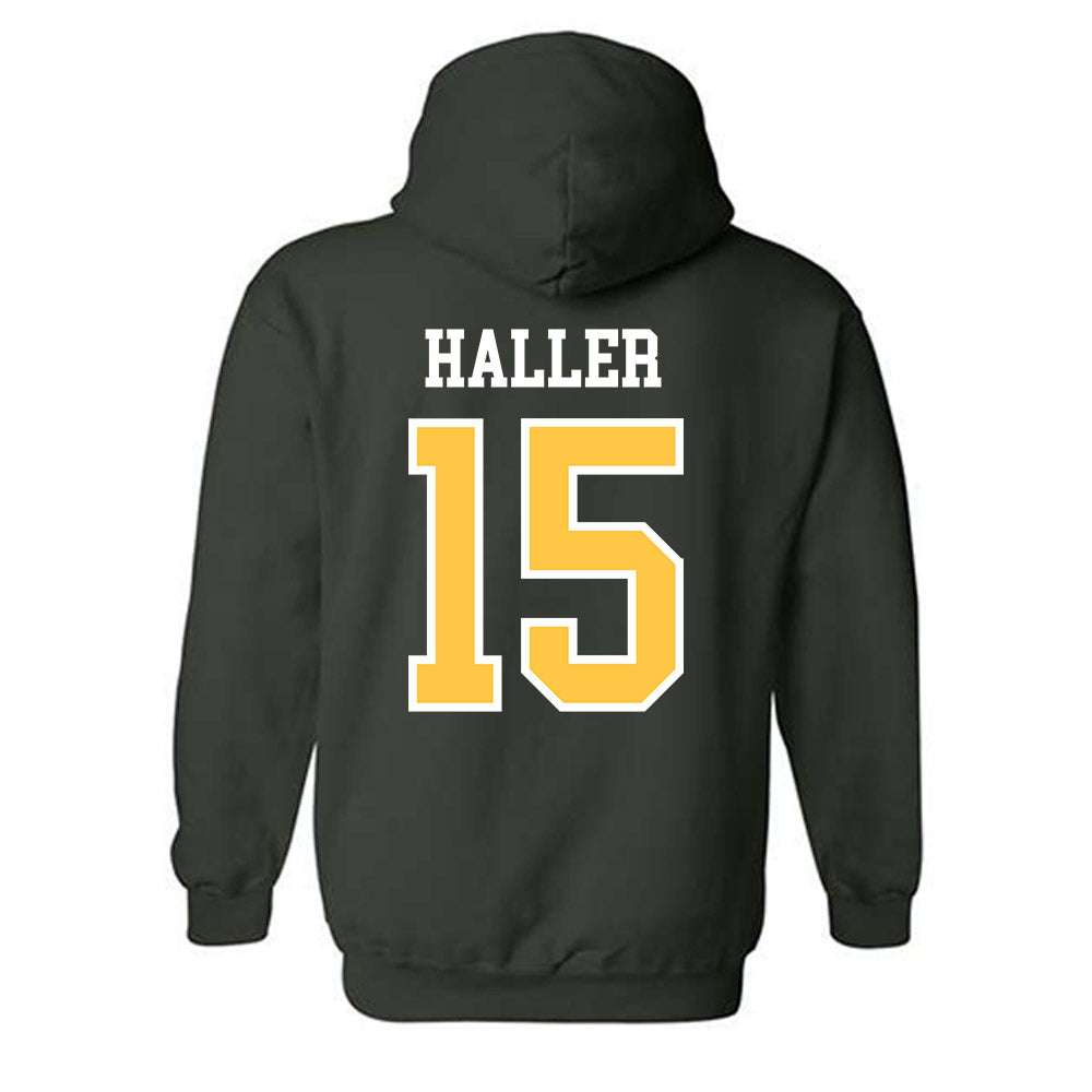 Wayne State - NCAA Football : Amauri Haller - Classic Shersey Hooded Sweatshirt-1