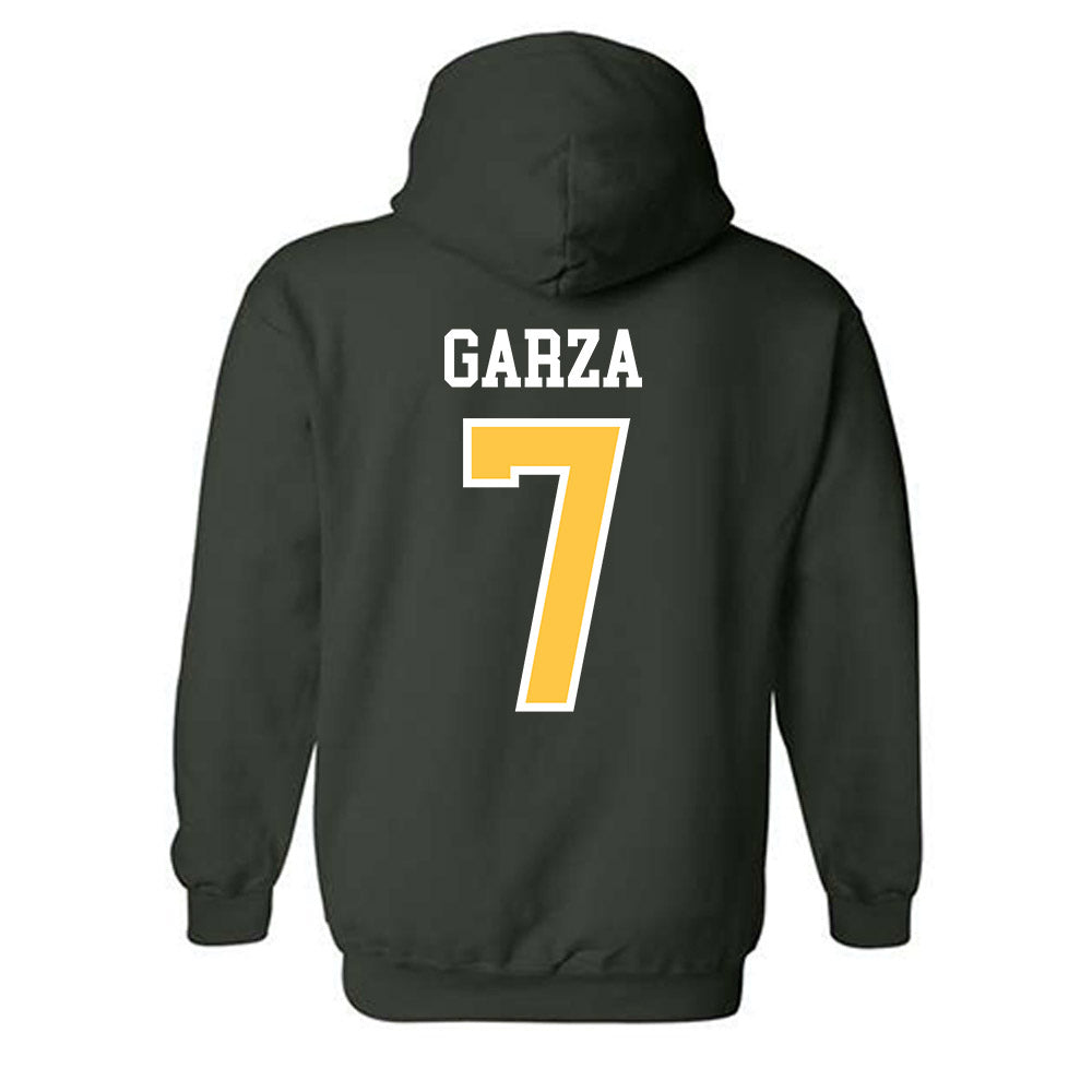 Wayne State - NCAA Baseball : Ty Garza - Classic Shersey Hooded Sweatshirt-1
