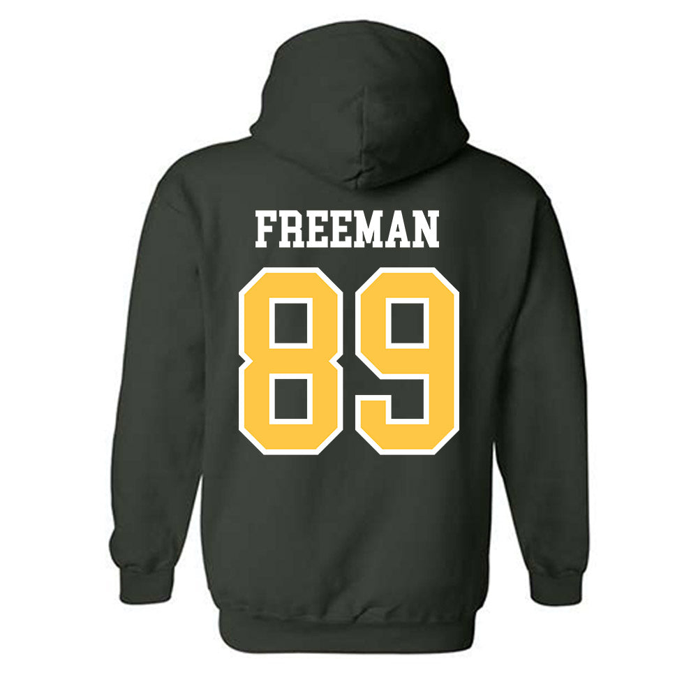 Wayne State - NCAA Football : Karter Freeman - Classic Shersey Hooded Sweatshirt-1