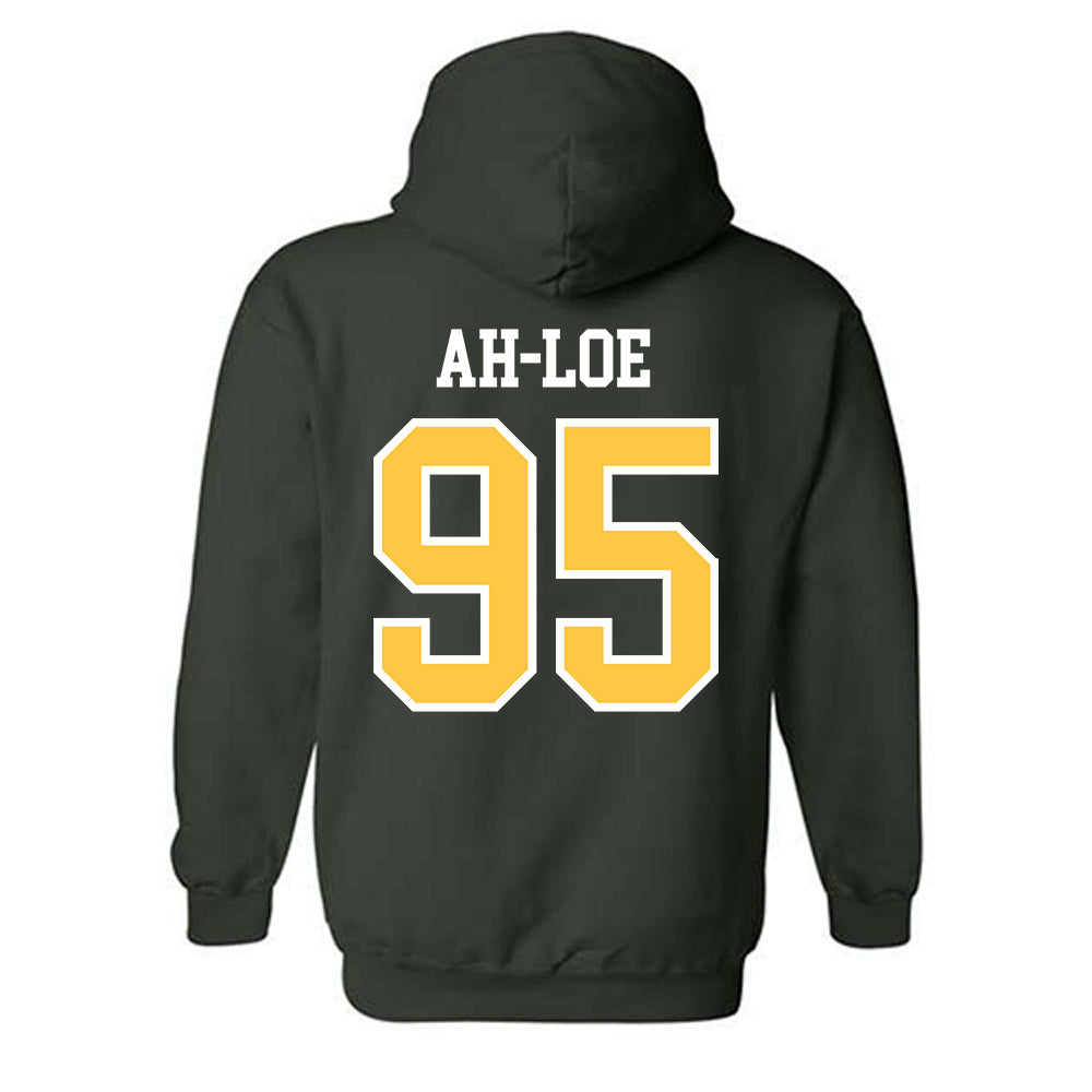 Wayne State - NCAA Football : Tanielu Ah-Loe - Classic Shersey Hooded Sweatshirt-1