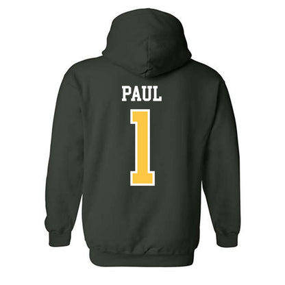 Wayne State - NCAA Men's Basketball : Carlos Paul - Classic Shersey Hooded Sweatshirt-1