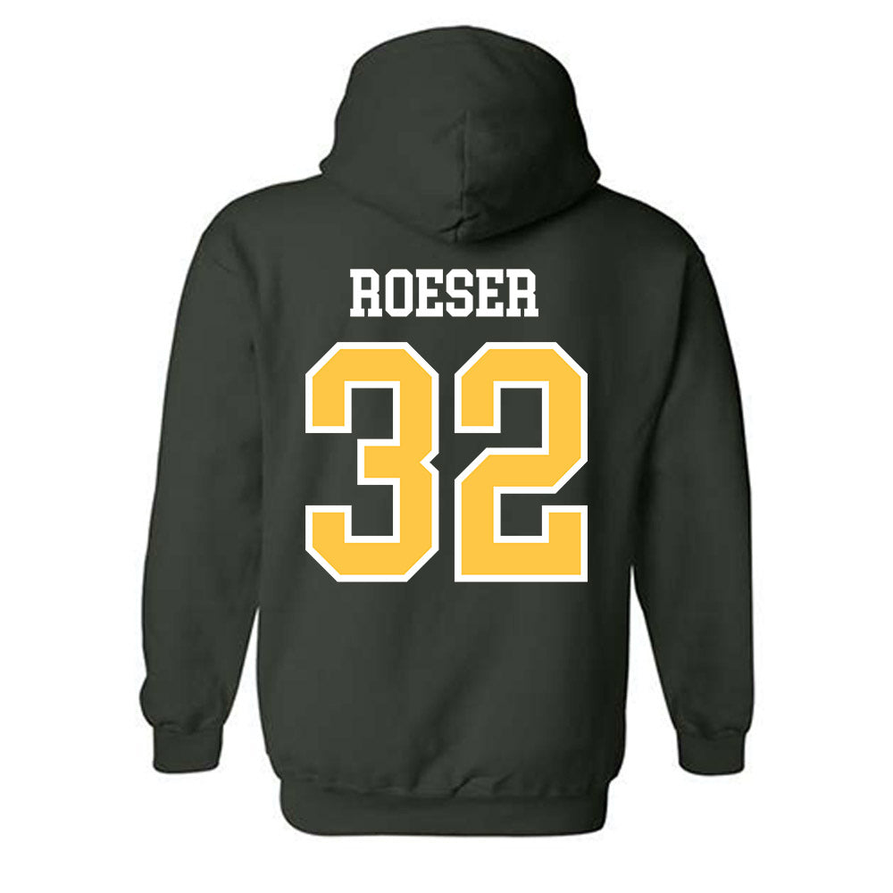 Wayne State - NCAA Baseball : Rhett Roeser - Classic Shersey Hooded Sweatshirt-1