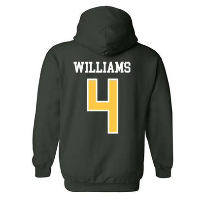 Wayne State - NCAA Football : Martell Williams - Classic Shersey Hooded Sweatshirt-1