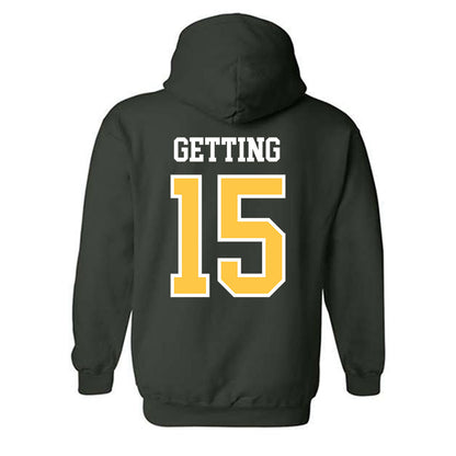 Wayne State - NCAA Baseball : Ethan Getting - Classic Shersey Hooded Sweatshirt-1