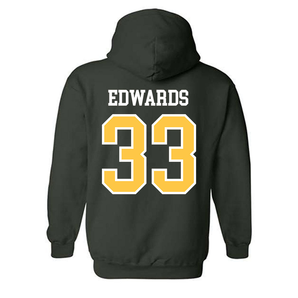 Wayne State - NCAA Football : Maximos Edwards - Classic Shersey Hooded Sweatshirt-1