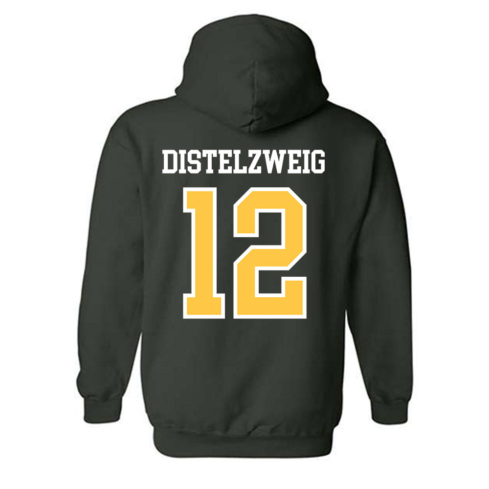 Wayne State - NCAA Football : Liam Distelzweig - Classic Shersey Hooded Sweatshirt-1
