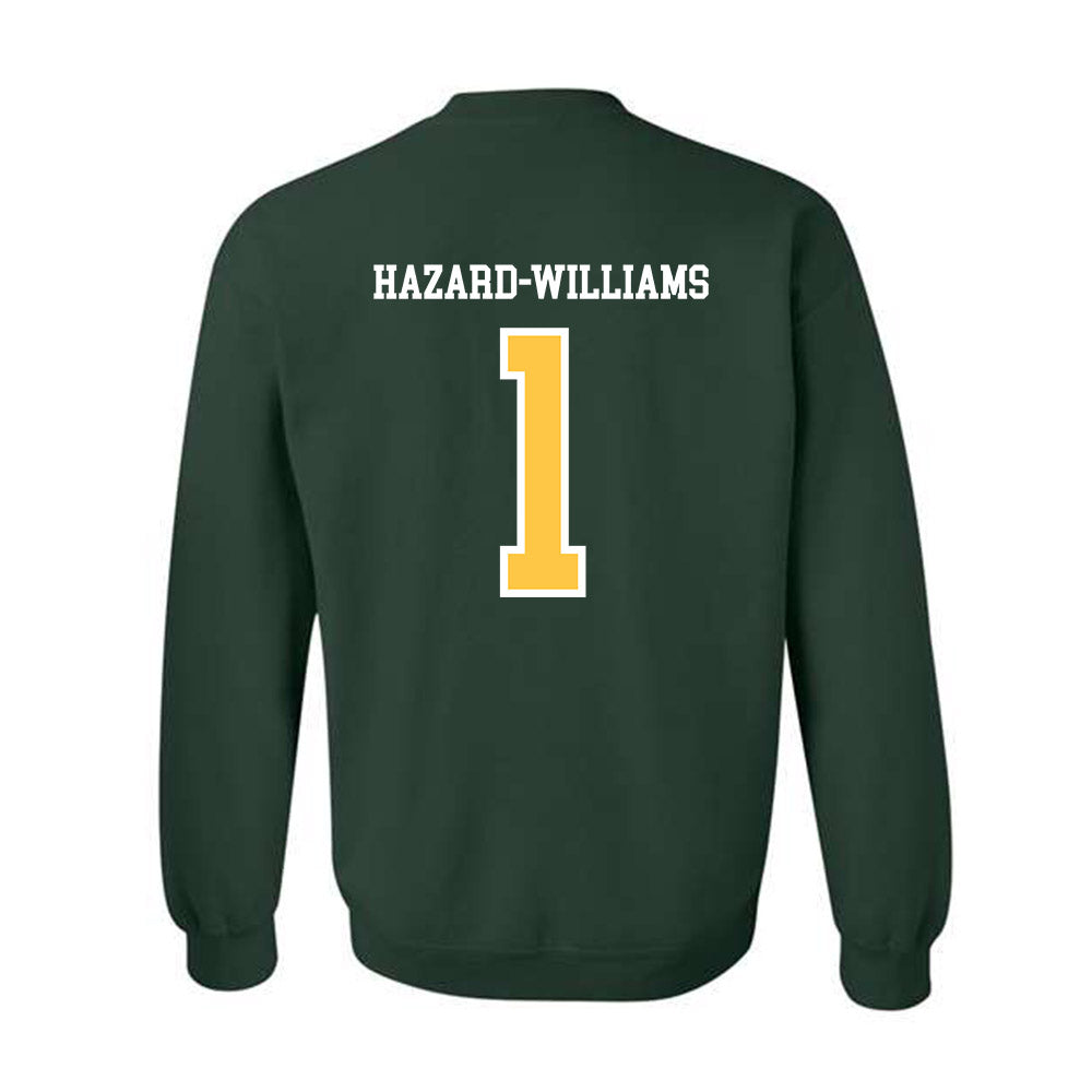 Wayne State - NCAA Football : John Hazard-Williams - Classic Shersey Crewneck Sweatshirt-1