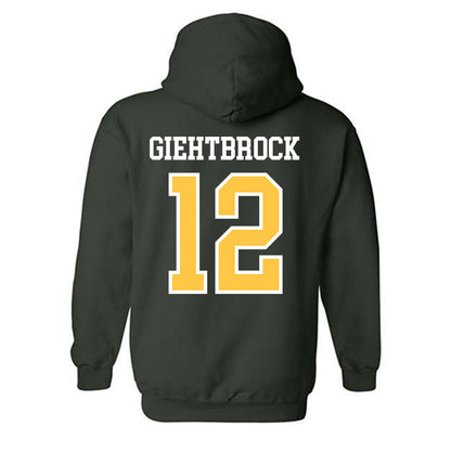 Wayne State - NCAA Women's Volleyball : Paige Giehtbrock - Classic Shersey Hooded Sweatshirt-1